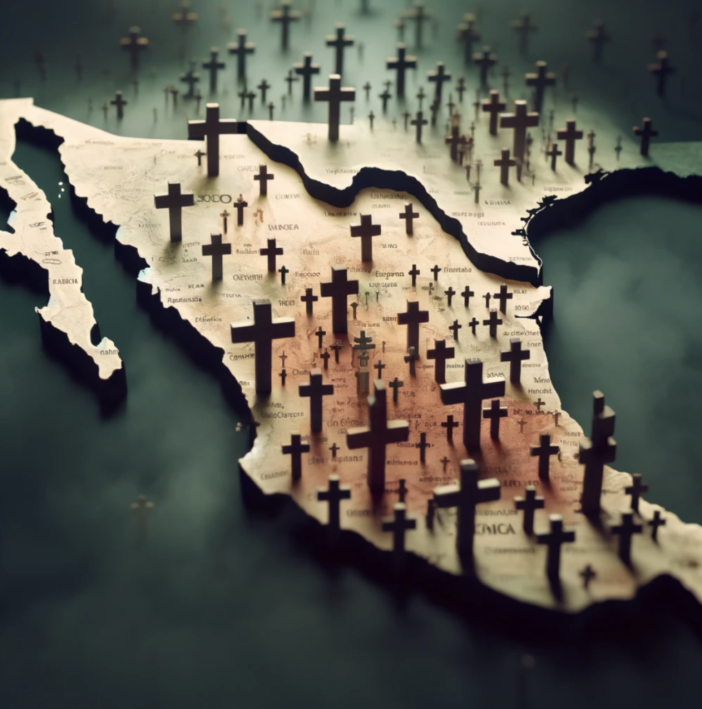 más de 189,000 homicidios dolosos en México durante el sexenio de Andrés Manuel López Obrado
