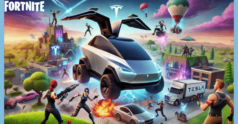 Fortnite y Tesla se Unen: La Cybertruck Llega al Battle Royale